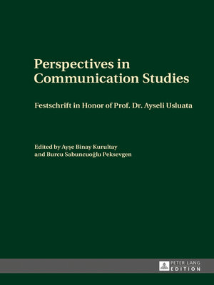 cover image of Perspectives in Communication Studies
